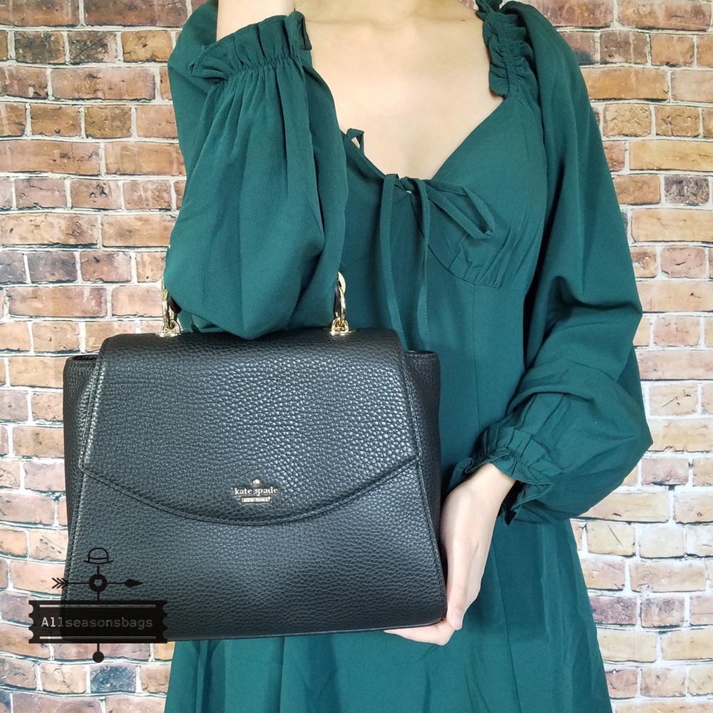 Kate spade Kim Murray street black satchel leather - Picture 4 of 6